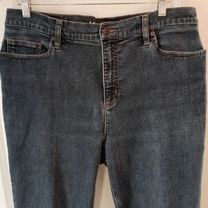 Lands' End Sz. 16 High Rise Straight Leg Jeans